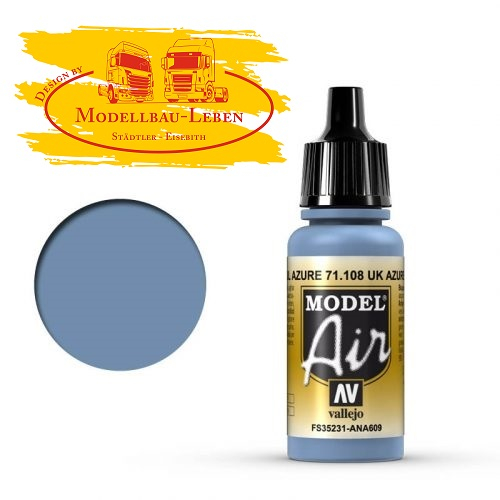 VA 71.108 Model Air Middlestone UK Azure Blue 17ml