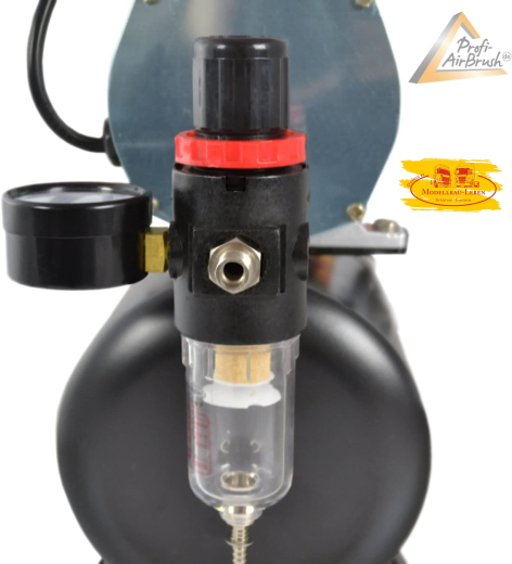 Profi-AirBrush Kompressor Universal II -mit Start/Stop-Automatik