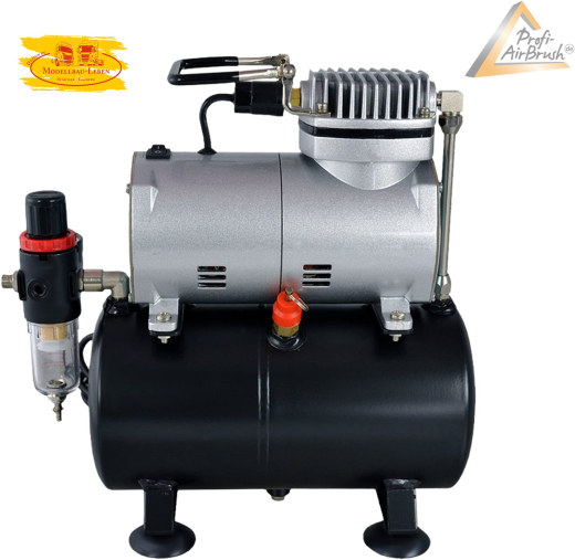 Profi-AirBrush Kompressor Universal II -mit Start/Stop-Automatik