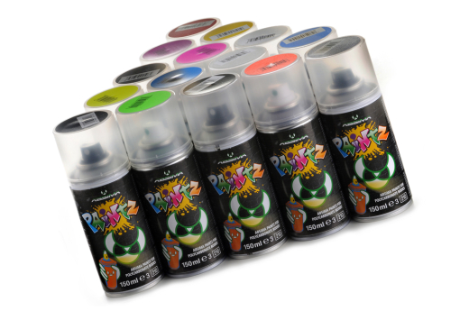 Absima 3500033 - Polycarbonat Spray Paintz silber metalic 150 ml.