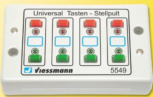 V-5549 Universal Tastenstellpult Rückmeldefähig 1 Stück