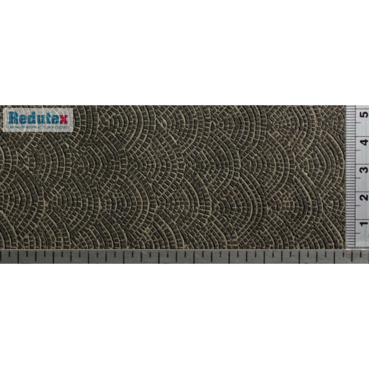 Redutex 087CT112 Straßenpflaster Bogenmuster Rrömisches Muster 300 x 120 mm Scale H0 (1:87)