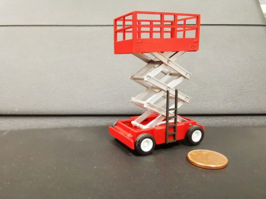 Z-0233 Lasercut Scheren Hebebühne Funktionsmodell 1:87 verschiedene Farben