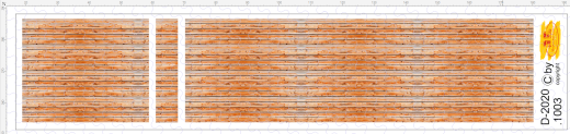 D-2020.1003 Holzboden Decal für Auflieger - 1:87