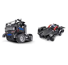 Tekno Bricks 8008 Mechanical Master 2 in 1 ferngesteuerte RC LKW und Rennwagen