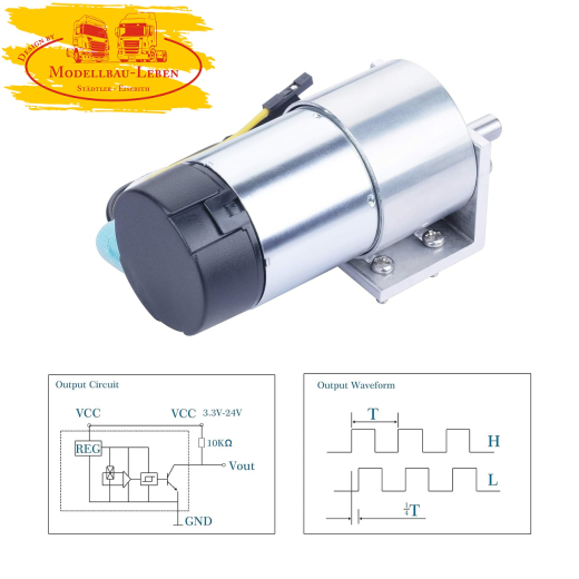 CQRobot Ocean: 6.25:1 Metal DC Geared-Down Motor
