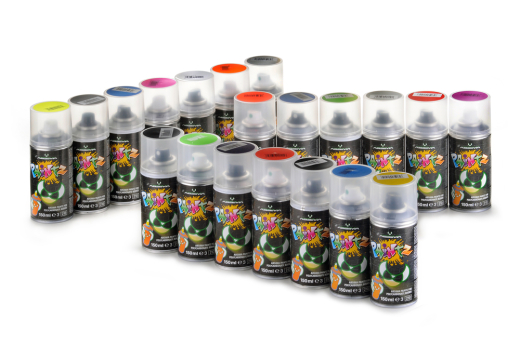 Absima 3500002 - Polycarbonat Spray &quote;Paintz&quote; Gelb 150 ml.
