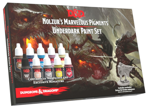 VA 75.004 Dungeons & Dragons Warpaints: D&D Underdark Paint Set 10 Farben