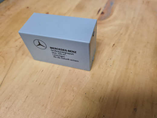 Herpa 0080 - 27021 Planenaufbau für Anhänger &quote;Mercedes Benz&quote; 28 x 36 x 26 mm