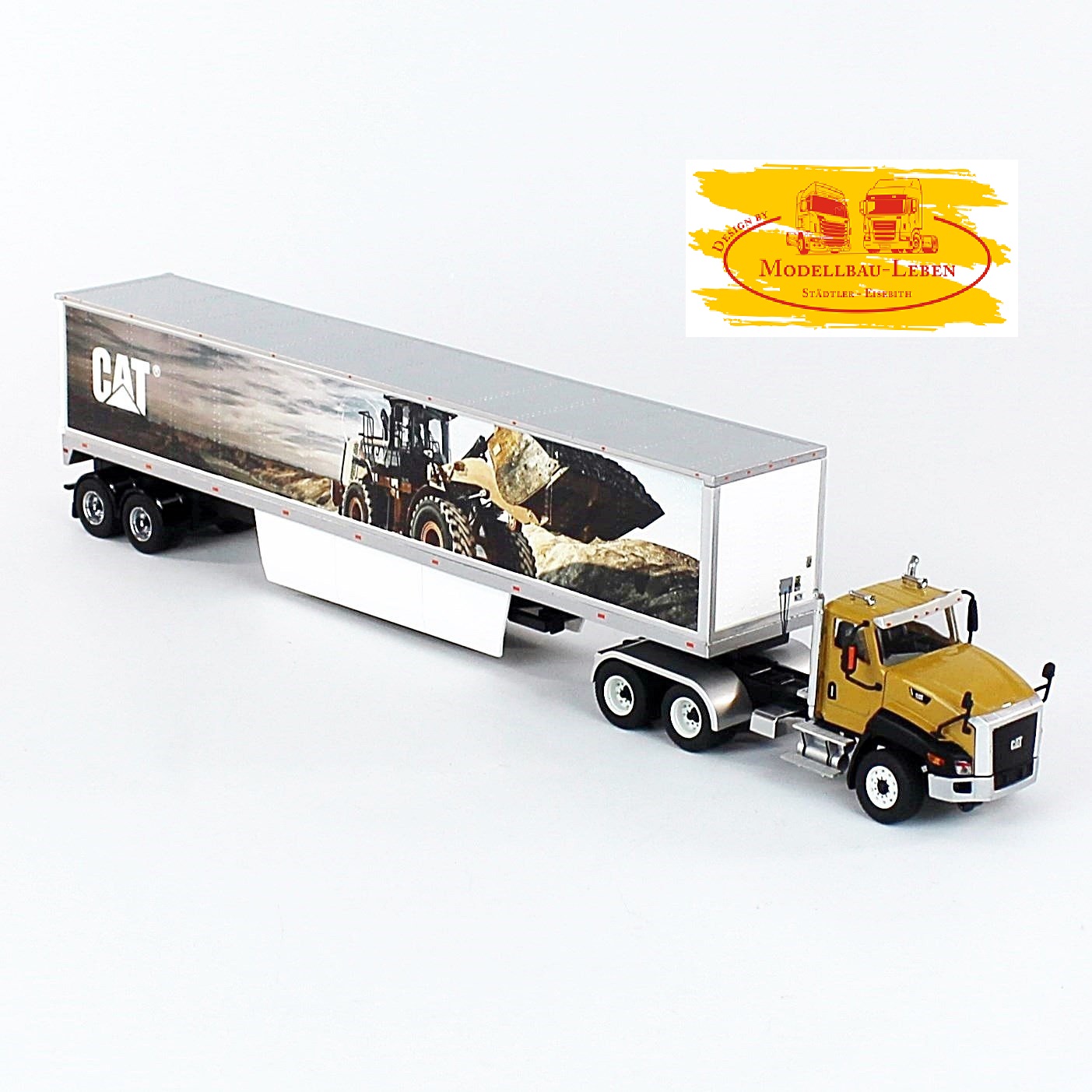 IMC 85666 Diecast Masters CAT CT660 Day Cab + Murail Trailer 1:50