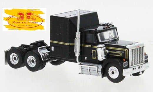 Brekina 85776 GMC General schwarz gold US Zugmaschine Hauber 1:87