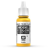 VA 70.953 Model Color 015 Signalgelb (Flat Yellow), 17 ml