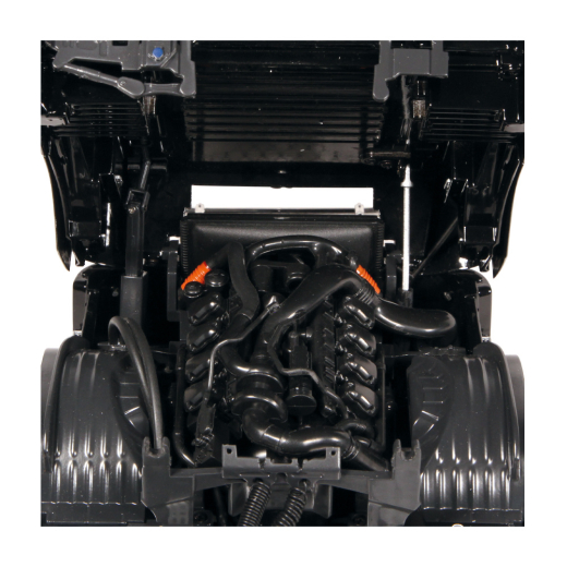 NZG 1019/51 Scania 730S 4x2 V8 Sattelzugmaschine &quote;Schwarz mit V8 Decor&quote; 1:18