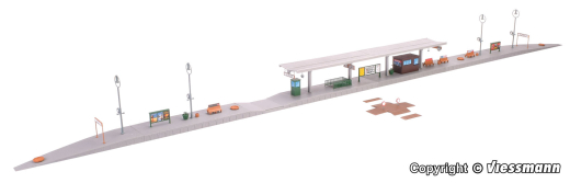 Kibri 12509 Spur H0 12509 H0 Bahnsteig Altbach - Sonderserie NEU in OVP 1:87