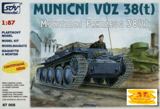 SDV Model 87005 Bausatz Munitionspanzer 38 to Maßstab 1:87