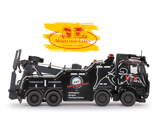 Conrad 78198/02 VTS Trucks Empl Bison Bergefahrzeug auf Mercedes Benz Arocs L Classsic Space 1:50