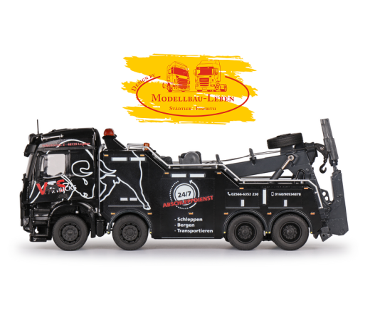 Conrad 78198/02 VTS Trucks Empl Bison Bergefahrzeug auf Mercedes Benz Arocs L Classsic Space 1:50