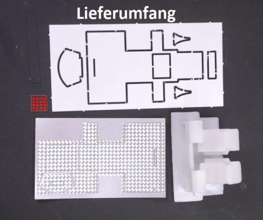 EM159 Bausatz Tank und Staukiste + Vollerverkleidung für Scania 6x2