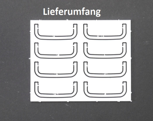 EM628 Bausatz 8x Frontschweller passend für verschiedene Modelle