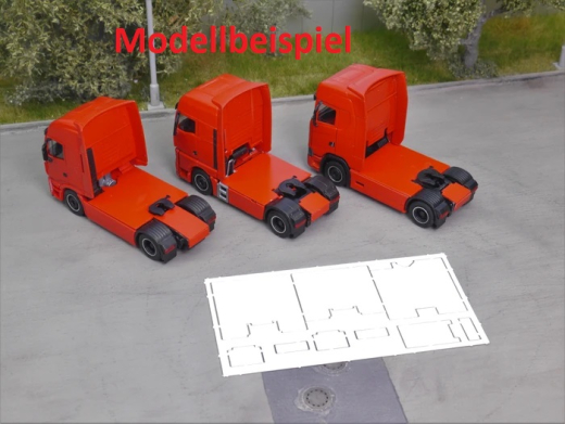 EM622 3x Bausatz Chassis Verkleidung Auflage passend für Scania MAN Iveco