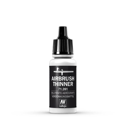 VA 71.261 Model Air Vallejo Airbrush Verdünner Thinner 17ml) - neue Formel-
