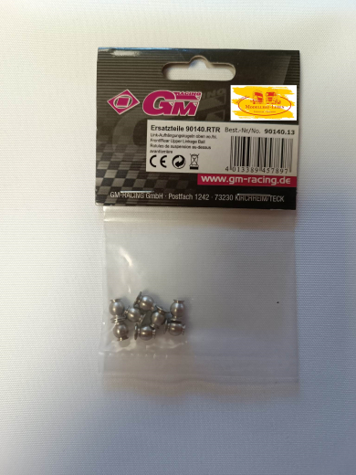 GM Racing Ersatzteil 90140.13 Kugelköpfe groß 8 Stück