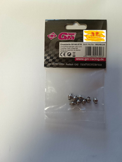 GM Racing Ersatzteil 90140.14 Kugelköpfe klein 8 Stück