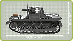Cobi 2534 Small Army Panzerkampfwagen I Ausf A (1939), 330 Teile + 1 Figur