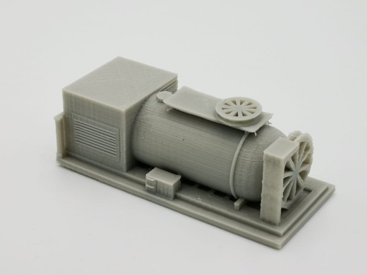 PMM 008 - 3D PLA Druck Abrollbehälter mit Kanalreinigung Aufbau - 1 Stück 1:87