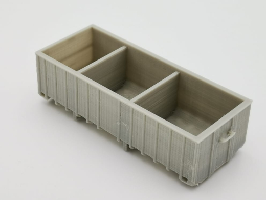 PMM 015 - 3D PLA Druck Abrollmulde für Altglas LkW - 1 Stück 1:87