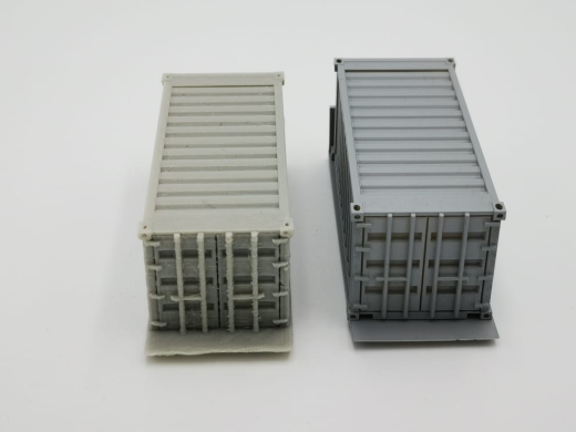 PMM 017 - 3D PLA Druck Abrollbehälter mit Container - 1 Stück 1:87