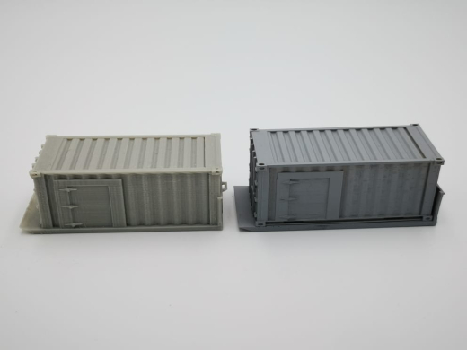 PMM 017 - 3D PLA Druck Abrollbehälter mit Container - 1 Stück 1:87