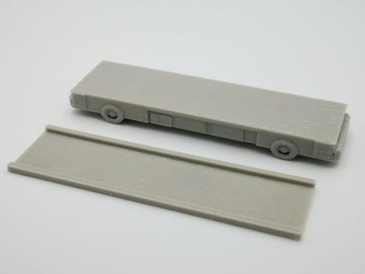 PMM 033 - 3D PLA Druck AGV (Automated Guided Vehicle) für Container - 1 Stück 1:87