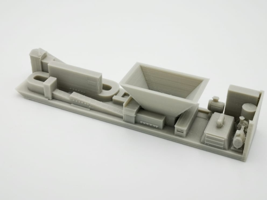 PMM 034 - 3D PLA Druck Mobile Goldwaschanlage als Aufbau für LKW Auflieger - 1 Stück 1:87