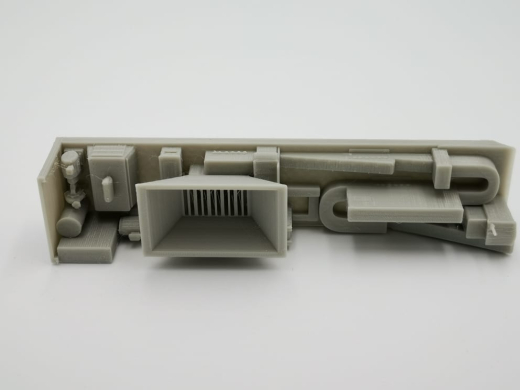 PMM 034 - 3D PLA Druck Mobile Goldwaschanlage als Aufbau für LKW Auflieger - 1 Stück 1:87