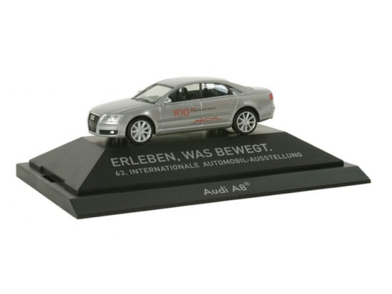 Herpa 293099 Audi A8 63. Internationale Automobil-Ausstellung