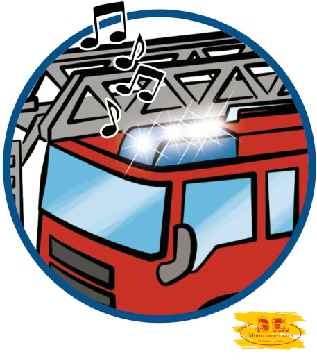 Playmobil 9463 - City Action Feuerwehr-Leiterfahrzeug mit Licht und Sound 89 Teile