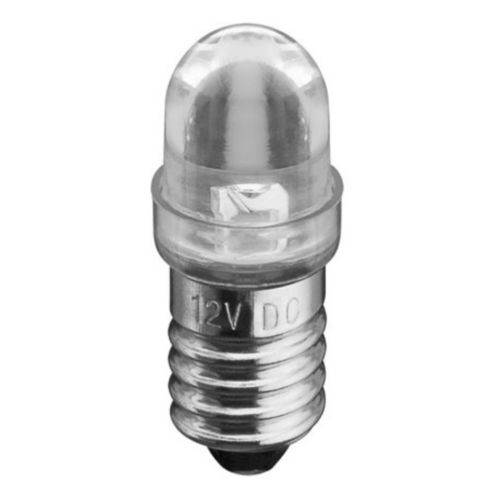 Goobay 9763 LED S E10 weiß 10 mm Leuchtmittel Kleinlampe 12 Volt