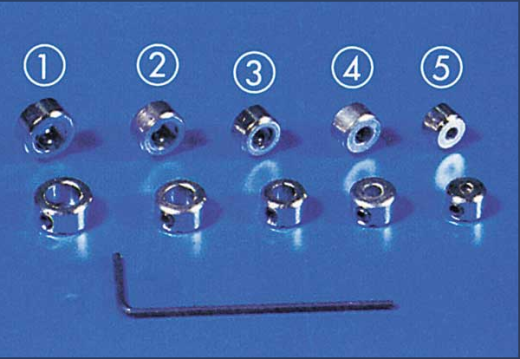 Krick 50495 - Stellringe 4 mm Innensechskant 5x