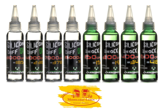 Absima 3030021 - Silikon Dämpfer Öl &quote;5000 CPS&quote; 60 ml