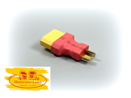 Absima 3040041 - Adapter T-Plug Stecker - XT90 Buchse