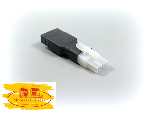 Absima 3040044 - Adapter Tamiya Stecker passend für Traxxas Buchse