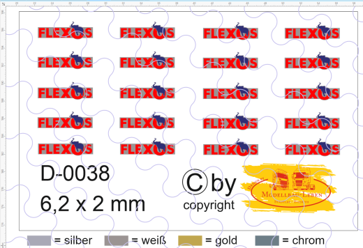 D-0038 Aufbauhersteller Flexos 20 Stück 1:87