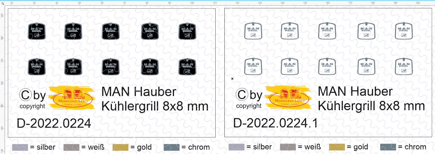 D-2022.0224 MAN Hauber Kühlergrill 1:87