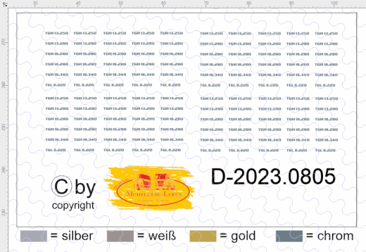D-2023.0805 - Decalsatz Typenschilder MAN TGM TGL 1:87