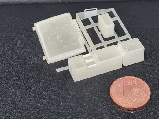 DD-218 - 3 D Druck Zubehör Volvo Tank Set - 1 Stk - 1:87
