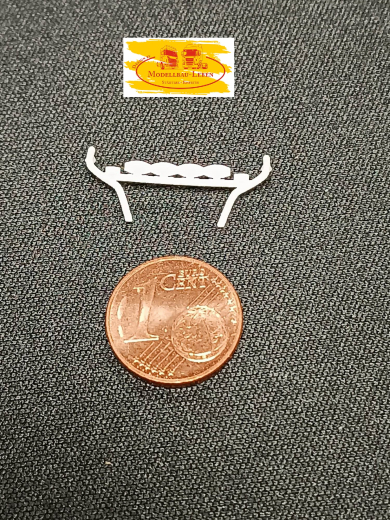 DD-398 - 3 D Druck Zubehör Lampenbügel Scania S HD 4er Oval RKL Posi - 1 Stück - 1:87