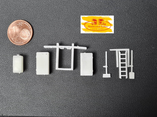 DD-488 - 3 D Druck Zubehör Staukistenset Felbermayr - 1 Stk - 1:87