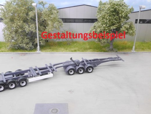 EM113 Bausatz Container Auflieger Dolly für Gigaliner 3achs