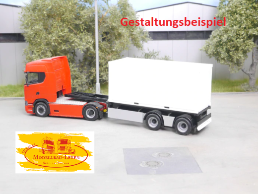 EM114 Bausatz für B-Double Conatiner Dolly verschiebbar 1:87